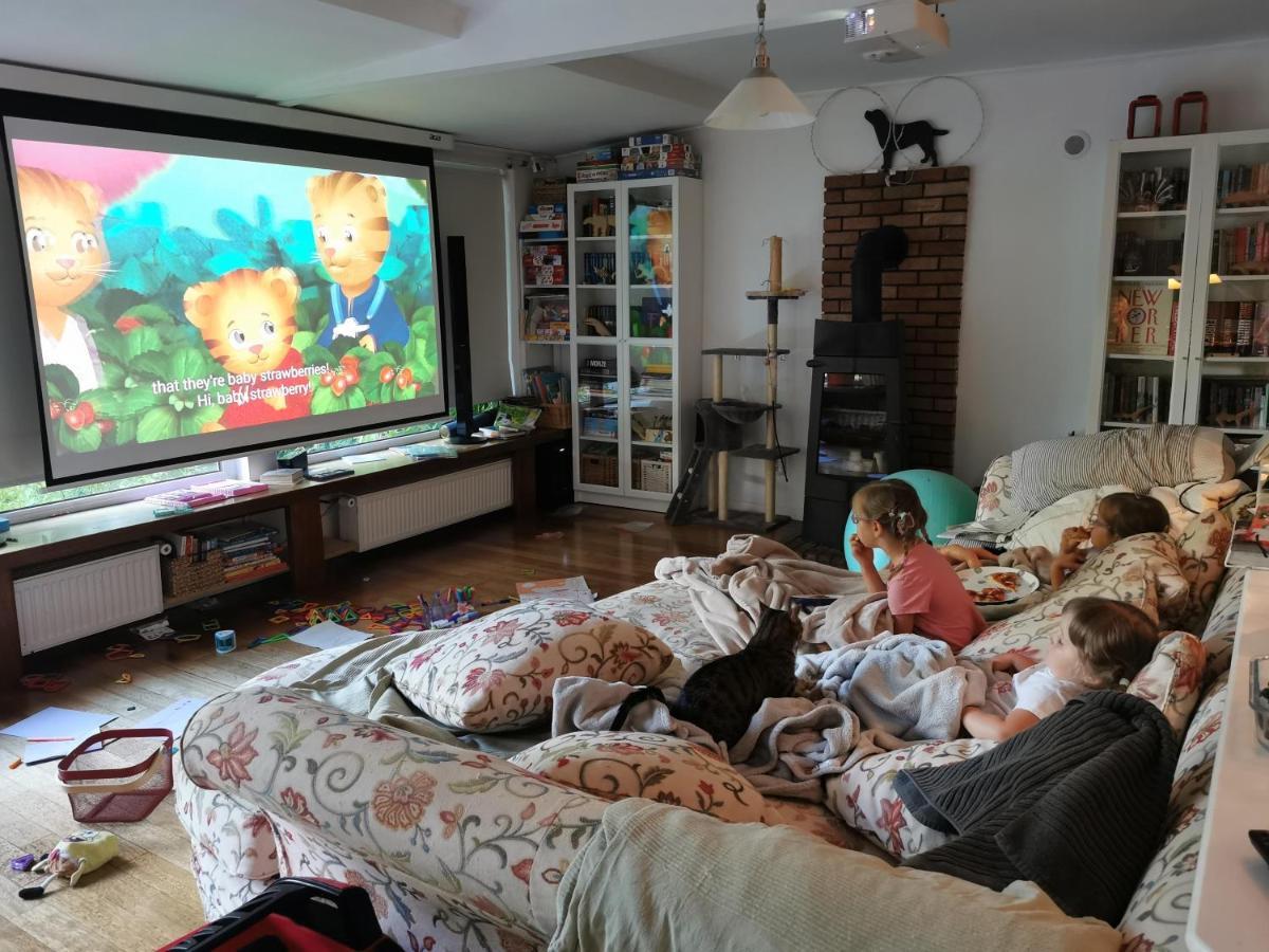 Spacious 3 Bedroom Family Oasis With Sauna, 20 Min From Warsaw Piaseczno  Dış mekan fotoğraf